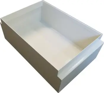 Bazë dyshemeje Alantec për kuti PP003 PP006 PP007, çelik inox, për beton, gri RAL9002