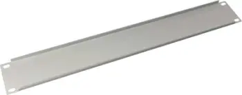 Panel blindues RACK Alantec SA-Z-19-1U-S, 19", 1U, metalik, gri