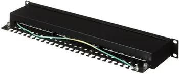 Patch panel Alantec PK-S5-1, 24 porta, Cat.5e STP, 1U 19", i zi