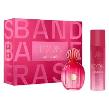 Set për femra Antonio Banderas The Icon Eau de Parfum 100ml + Deo 150ml