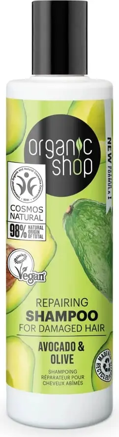 Shampon për flokë të dëmtuara Organic Shop 280ml