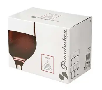 Gotë për verë Tulipe (6 copë), 0.24 L