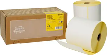 Etiketa termike AVERY Zweckform TD8060-25, 103 x 199 mm, 2 x 350 copë, të bardha