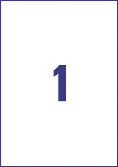 Etiketa Avery, 10 copë - 1