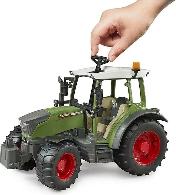 Traktor lodër Bruder Fendt Vario 211, shkalla 1:16, i gjelbër - 2