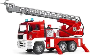 Kamion zjarrfikës Bruder MAN (02771), i kuq