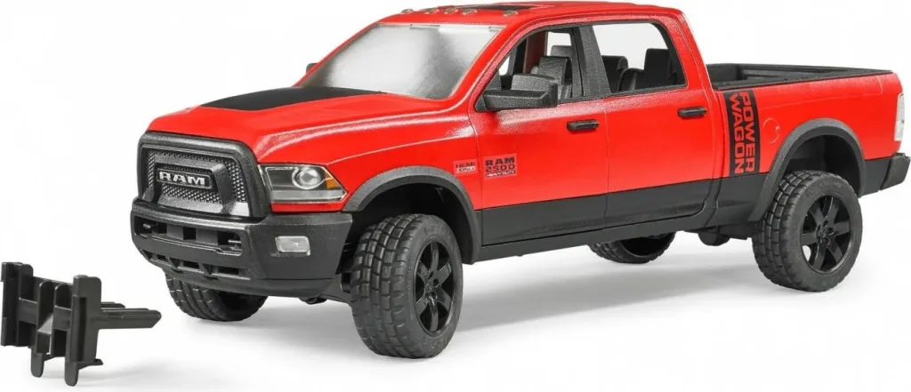Makinë lodër Bruder Professional Series RAM 2500, e kuqe - 1