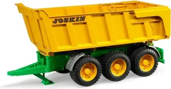 Lodër rimorkio Bruder Joskin, e verdhë