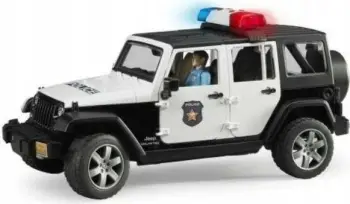 Lodër Jeep policie Bruder, shumëngjyrësh