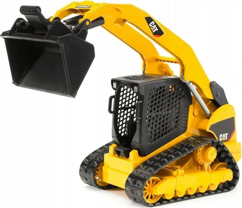 Lodër ekskavator me ngarkues Bruder Delta Caterpillar (02136), i verdhë - 2