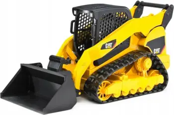Lodër ekskavator me ngarkues Bruder Delta Caterpillar (02136), i verdhë