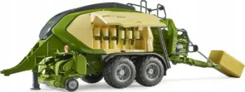 Lodër makinë prese kashte Bruder Krone Big Pack 1290 HDP VC, shkalla 1:16, 2 bala kashte, shumëngjyrëshe