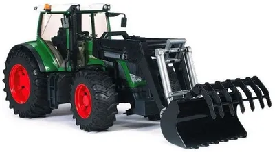 Traktor lodër Bruder, i zi / i gjelbër - 1