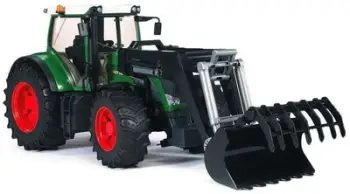 Traktor lodër Bruder, i zi / i gjelbër