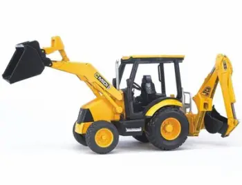 Lodër Bruder JCB Midi CX 02427, e verdhë