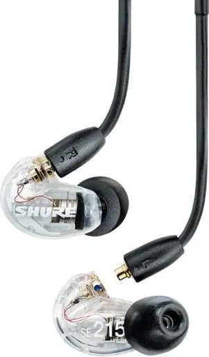 Kufje Shure AONIC 215, in-ear, transparente - 1