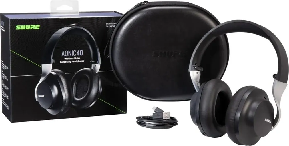 Kufje Shure AONIC 40, Bluetooth 5.0, të zeza - 7
