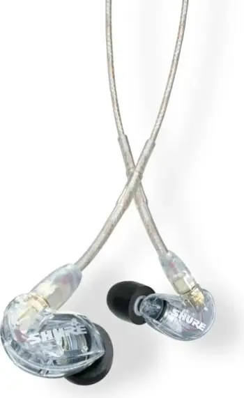 Kufje Shure SE215 PRO, transparente