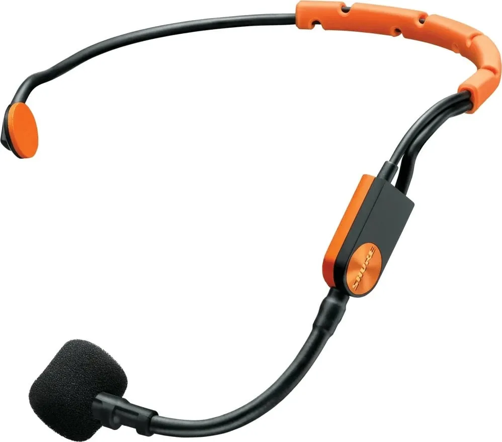 Mikrofon headset pa tela Shure GLXD14+E/SM31-Z4, sistem digjital, bodypack, i zi-portokalli - 3