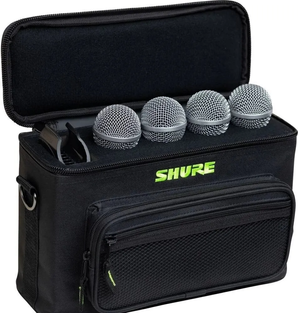 Çantë transporti SHURE SH-MICBAG04 për 4 mikrofonë, e zezë - 1
