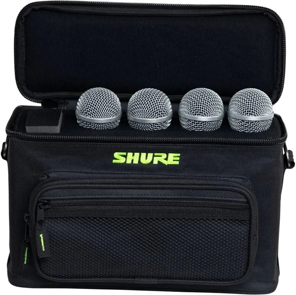 Çantë transporti SHURE SH-MICBAG04 për 4 mikrofonë, e zezë - 10