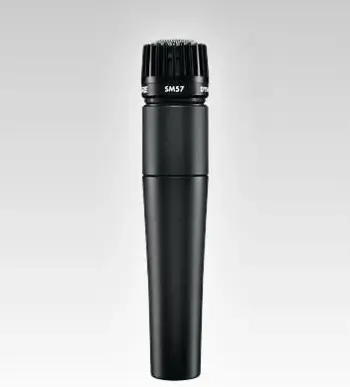 Mikrofon dinamik XLR, Shure, SM57-LCE, i zi