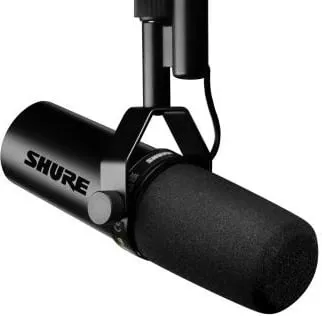 Mikrofon dinamik me parapërforcues, Shure SM7dB, XLR, i zi - 1