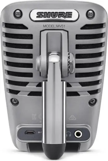 Mikrofon digjital për kamkorder Shure MOTIV MV51, Gri