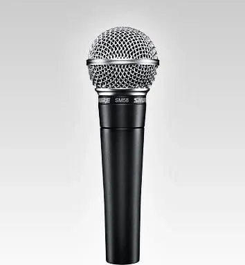 Mikrofon studio Shure SM58, i zi - 1