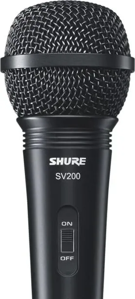 Mikrofon Shure SV200 për karaoke, i zi - 1