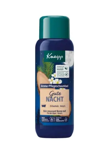 Shkumë për vaskë Kneipp Good Night, 400 ml