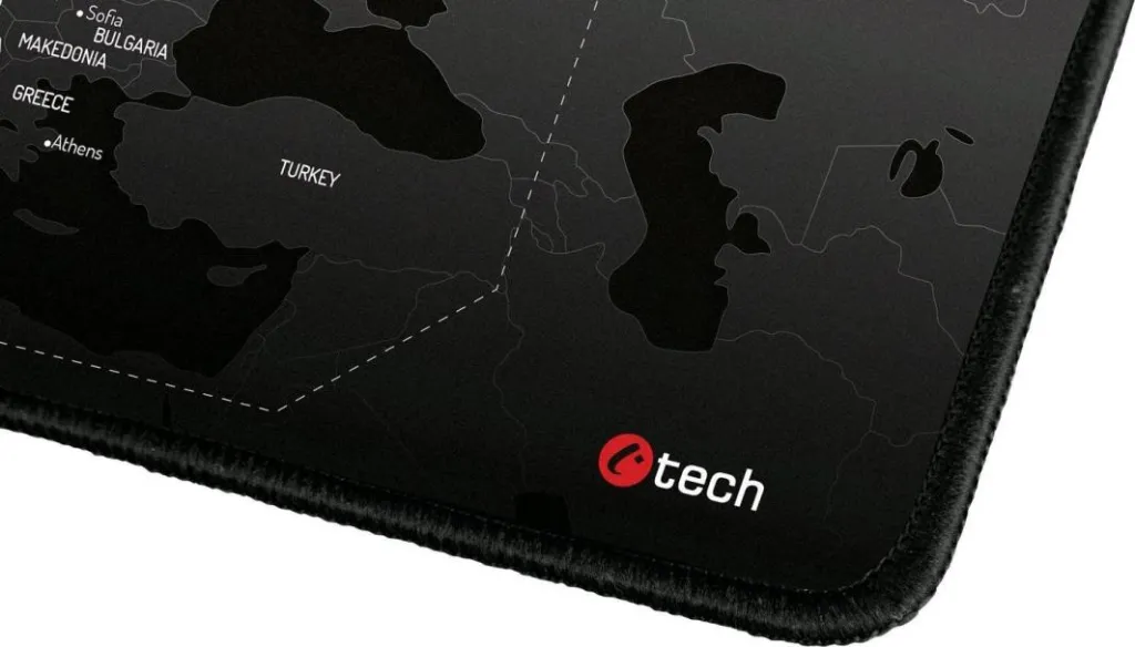 Mauspad C-Tech World, XL, i hirtë - 2