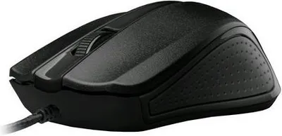 Maus C-Tech WM-01BK, me kabllo, USB, i zi - 2