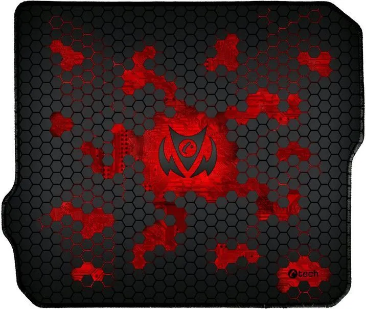 Mauspad C-Tech Anthea Cyber Red, M, i kuq - 1