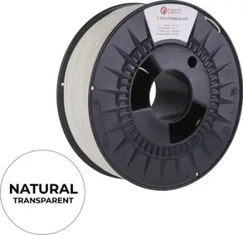Filament për printim 3D C-TECH PREMIUM LINE, PLA, 1.75mm, 1kg, portokalli