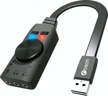 Kartë zanore e jashtme C-Tech SC-7Q, 7.1 surround, me kalues audio
