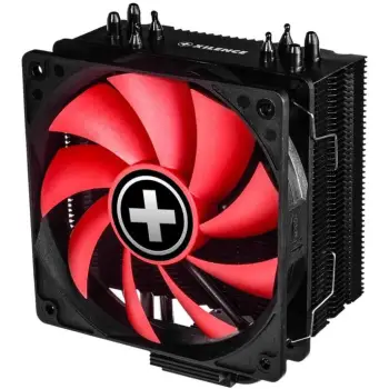 Cooler procesori Xilence M704, 12 cm, PWM, i zi/kuq