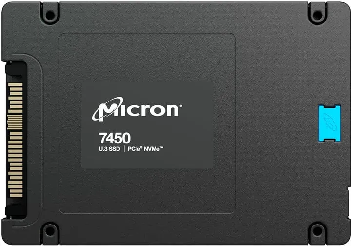 Disk për server Micron 7450 PRO 1.92TB U.3 Non-SED Enterprise SSD - 1