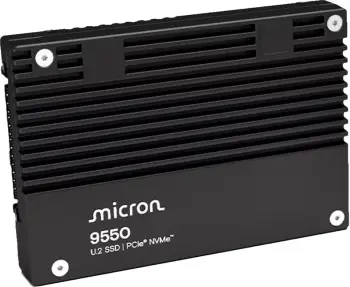 SSD Micron 9550 PRO 7.68 TB, U.2, PCI Express 5.0 NVMe, i zi