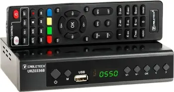 Dekoder Cabletech URZ0336, DVB-T2, H.265 HEVC, i zi