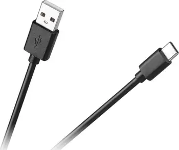 Kabllo USB Cabletech KPO4019-1, USB A në USB C, 1 m, i zi