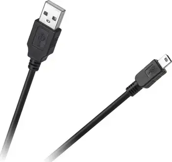 Kabllo USB Cabletech KPO3889-2, USB A në mini USB, 1.8m, e zezë