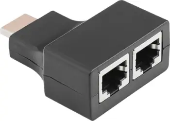 Sistemi i transmetimit të sinjalit AV Cabletech Cabletech ZLA0798 HDMI / zgjatues 2x RJ45 maks, 30m