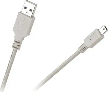 Kabllo USB Cabletech KPO3889 1m, USB A në mini USB, gri