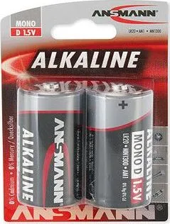 Bateri Ansmann Red D / R20, 2 copë - 1