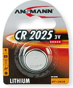 Bateri Ansmann CR2025, 3V