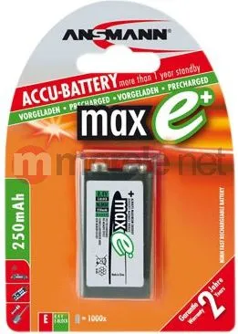 Bateri Ansmann, 250mAh - 1