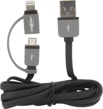 Kabllo USB 2 in 1 Ansmann (1700-0037)