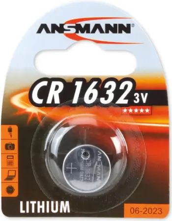 Bateri Ansmann CR1632, 120mAh