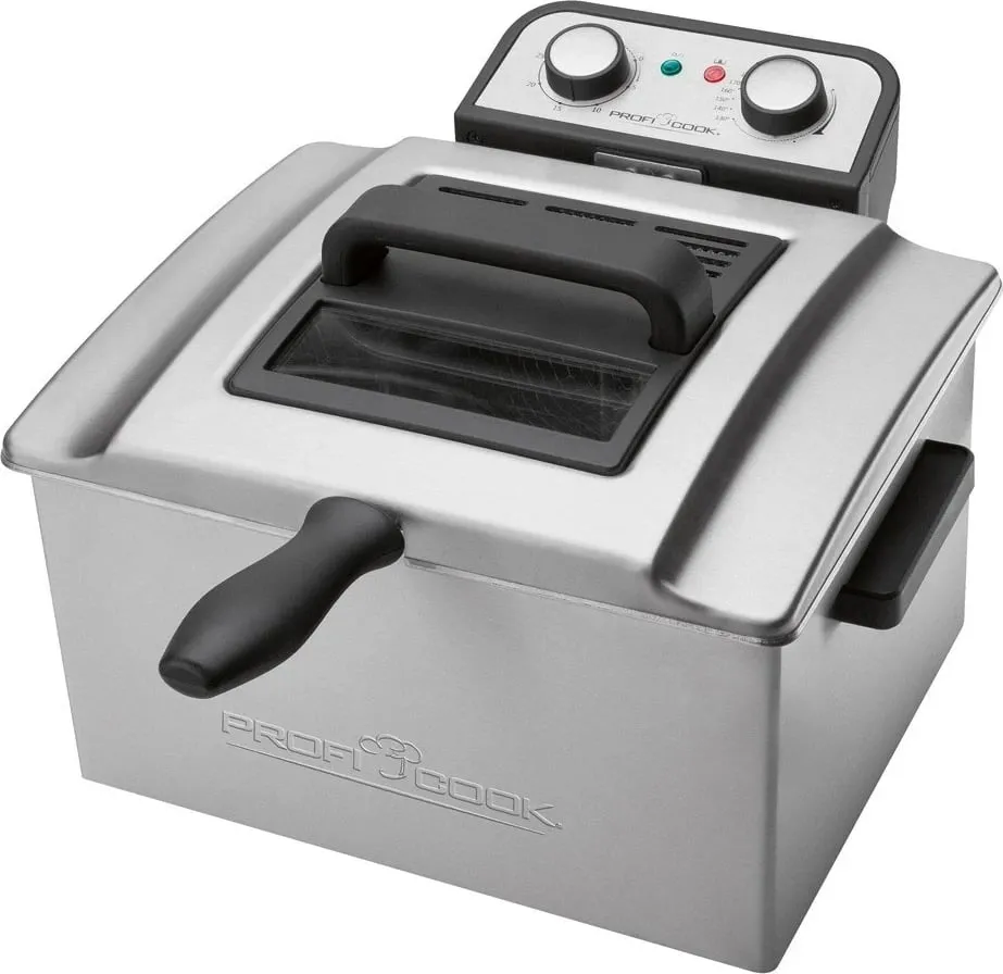 Fritezë Clatronic PC-FR 1038, Stand-alone, 3000 W, Argjendtë - 1